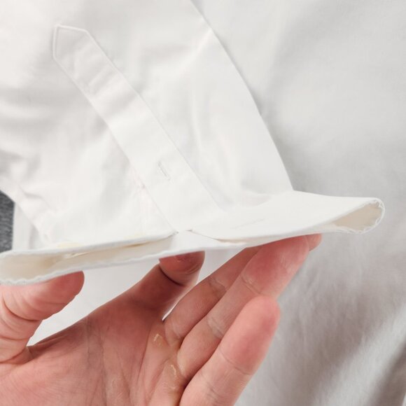 Brooks Brothers White Non-Iron 16 32/33 All Cotton Madison Button-Down Men Shirt - Picture 5 of 16